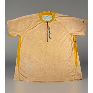 Columbia‎ Fkt Montrail Short Sleeve Shirt Men 2XL Running Top Omni-Shade Cooling